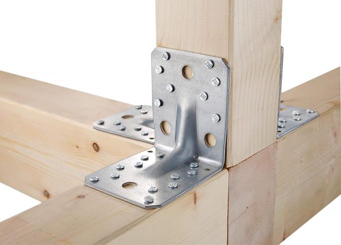90 độ L-Shape Metal Corner Brace Heavy Duty Wood Bracket cho các Bracket góc khung gỗ 1