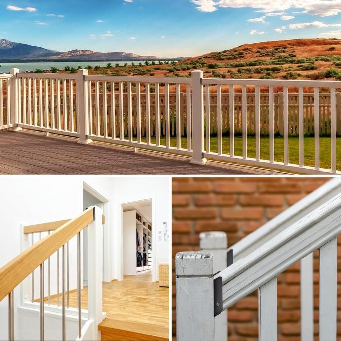 Cây chốt đệm cho 2x4 gỗ Carbon Steel sửa chữa bộ với cầu thang cầu thang nối cho khu vườn 0