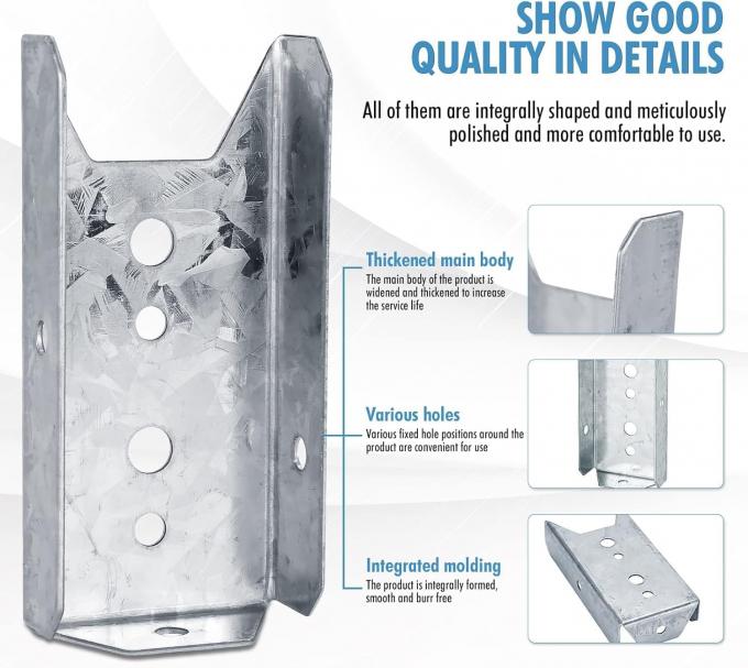 Cây chốt đệm cho 2x4 gỗ Carbon Steel sửa chữa bộ với cầu thang cầu thang nối cho khu vườn 2