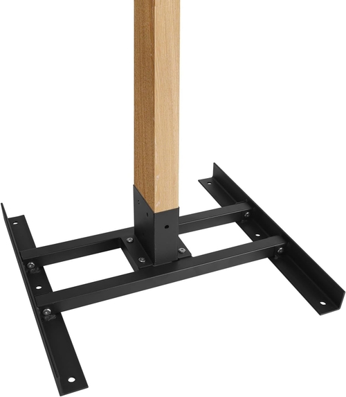Latest company news about 2x4 mục tiêu Stand cơ sở cho mục tiêu bắn thép hai hình dạng T cơ sở Post cơ sở cho sân bắn ngoài trời