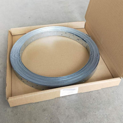 quality Bạc thép galvanized cuộn Lumberlok dây đai Brace Hoop sắt cho tường và mái nhà căng factory
