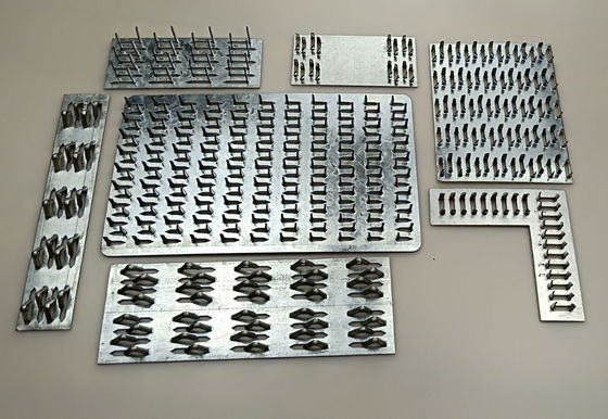 100mm hình chữ nhật gỗ nhựa khung băng nhóm móng chống ăn mòn