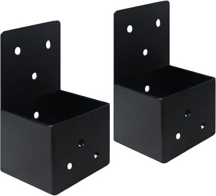 Heavy Duty Pergola DIY Brackets Joist Bracket Connector Brace với vít cho 4'x4' Cột gỗ