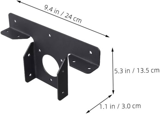 Pergola Brackets 4x4-3 Way Right Angle Corner Bracket with Post Base DIY Woodworks Gazebo Brackets Hardware Kit cho các pout gỗ