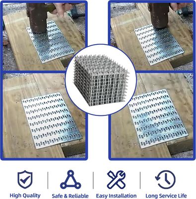 Bộ kết nối tấm móng băng cho gỗ mái nhà và kết nối khung gỗ