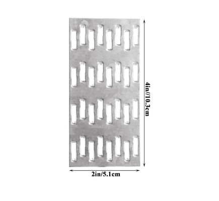 Bảng truss đinh phẳng Bảng sửa chữa bằng phẳng Bảng thắt dây chuyền Bảng thắt dây chuyền Thép kẽm 1Mm Độ dày răng móng Độ cao 8mm Đối với mái nhà Trusses gỗ gỗ kết nối
