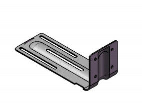 Nắp tường bên trong để cố định các bức tường không chịu tải vào vạch