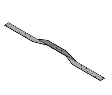 Cyclone Ties được sử dụng để bảo mật Purlins Rafters và Trusses để trên tấm và gỗ